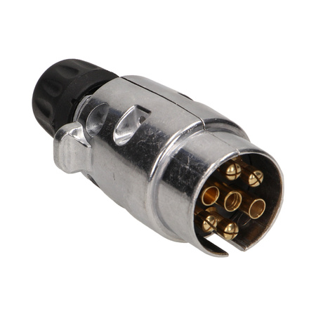 Wtyczka przyczepy. aluminiowa 7 pinów. 12/24V OR-AE-1385