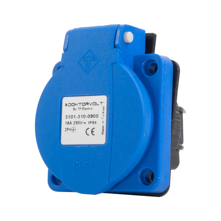 Gniazdo tablicowe Schuko 230V IP54 TpE 3101-310-0900