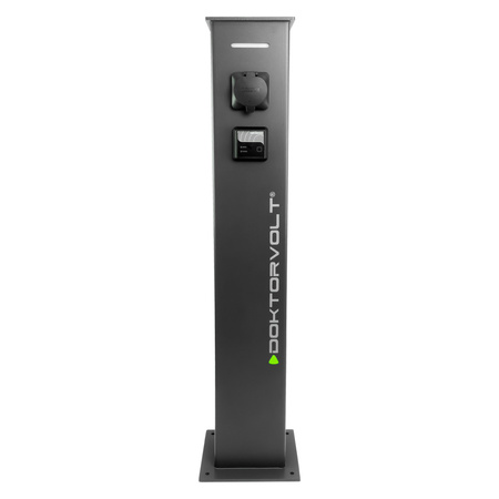 Wolnostojąca stacja ładowania EVSE 22 kW typ 2 RFID DOKTORVOLT DV-8737-EV