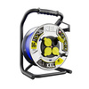 Przedłużacz bębnowy 50m HEAVY LINE 4x 230V niebieski z metalowym bębnem W-99467