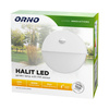 HALIT LED 10W. oprawa ogrodowa z czujnikiem ruchu 140st. 600lm. IP65. 4000K. IK10. biała OR-OP-6116WLPMR4