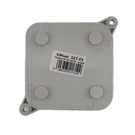 Puszka natynkowa VIPLAST IP44 pusta 400V VP-2 027-03