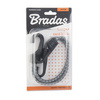 Zestaw 2 x guma elastyczna z metalowym hakiem PVC 0,8x40cm Bradas BCH2-08040GY-B