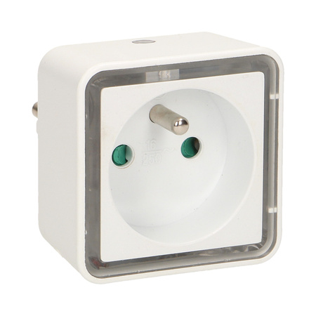 Lamka nocna LED z gniazdem sieciowym OR-LA-1408