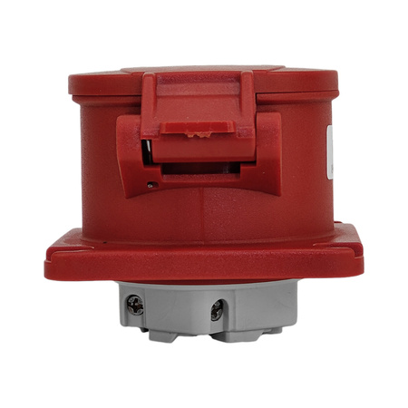Gniazdo tablicowe proste CEE 400V 16A/5P 75x75 mm TP Electric 3105-322-1675