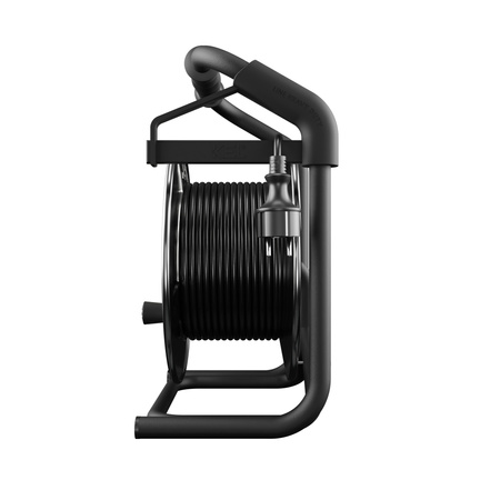 Przedłużacz bębnowy 30m HEAVY LINE z metalowym bębnem i 4 gniazdami 230V W-99449
