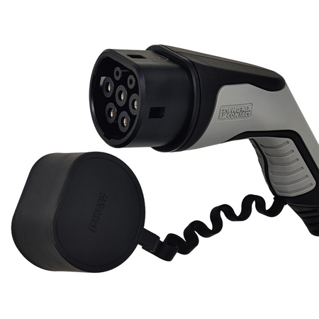 Przenośny kabel do ładowania samochodu elektrycznego AC Phoenix Typ 2 20A/480V, 5m EV-T2G3PC-3AC20A-5,0M2,5ESBK01