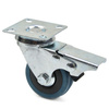 Koło obrotowe skrętne z hamulcem gumowe PP 50mm lub 75 mm G71503