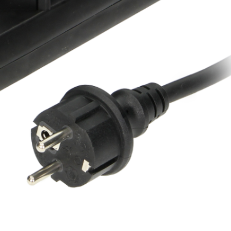 Przedłużacz warsztatowy bryzgoszczelny 3m Schuko OR-AE-13158(GS)/3M