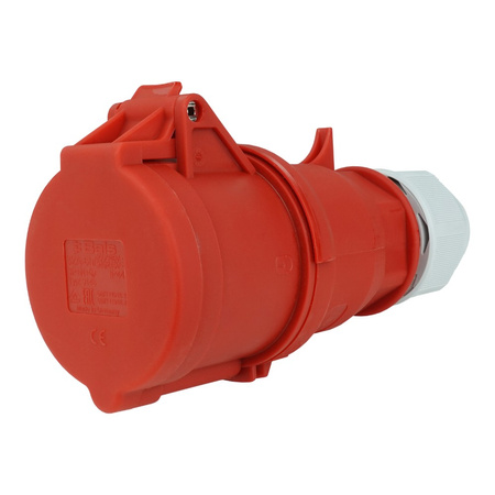 CEE Gniazdo przenośne 5P 32A 400V IP44 Multi-Grip Quick Connect BALS BL 3148