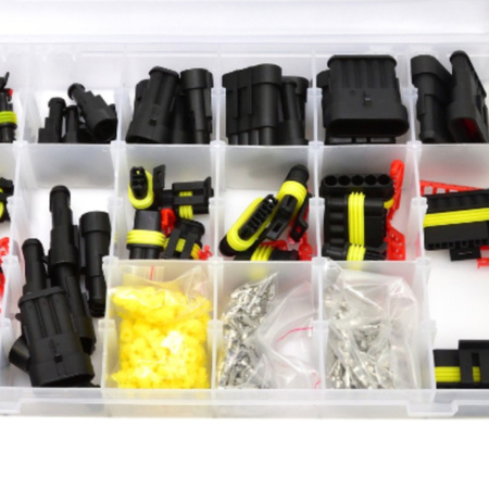 Zestaw wtyków złączy elektrycznych 424 sztuki G02929