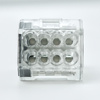 Złączka do puszek instalacyjnych 8x0.5-2.5 mm² VDE DGN 1 sztuka 100 sztuk DG228-3.5-08P-1Y