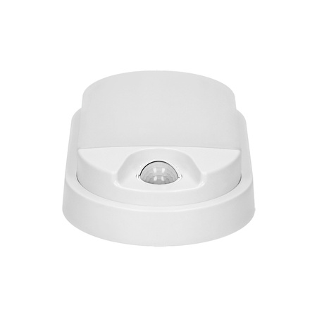 NEFRYT LED 10W. oprawa ogrodowa z czujnikiem ruchu 140st. 850lm. IP54. 4000K. biała OR-OP-6110WLPMR4