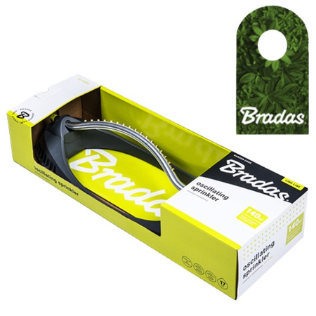Zraszacz wahadłowy z mosiężnymi dyszami LIME LINE BRADAS LE-6304