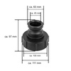 Złącze IBC GW S100x8 Camlock A 2'' Bradas 6126