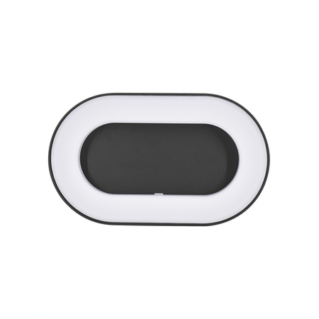 Oprawa elewacyjna VALIT 10W 4000K 850LM IP65 OWAL GRAFIT Bemko C25-EL2-O-010GR-4K