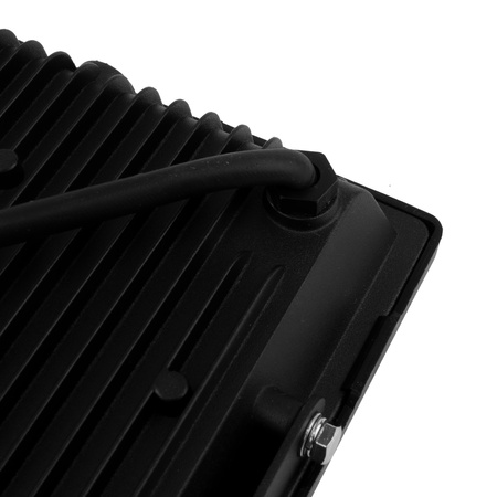 Naświetlacz LED 50W GTV czarny IP65 oświetlenie zewnętrzne 4000 lm GT-GCX50W-40