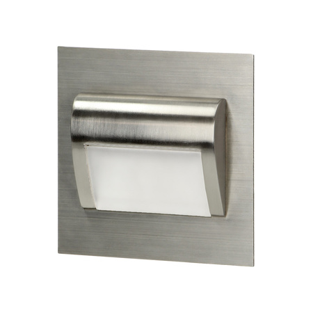 DRACO LED NEW 1.5W. oprawa schodowa podtynkowa. 12VDC. 30lm. 6000K. satyna. innowacyjny sposób montażu OR-OS-6164L6/N