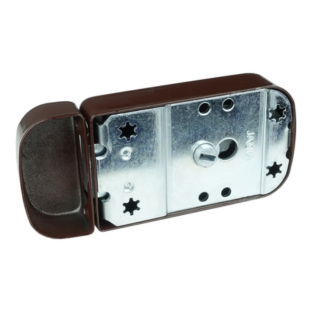 Zamek do drzwi nawierzchniowy uniwersalny zasuwa 50-60mm DV-6405-ZA-U