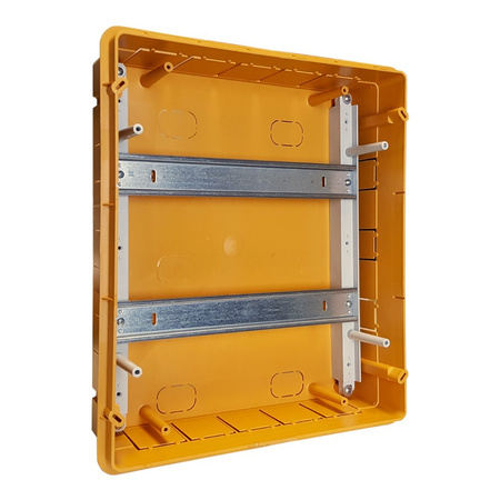 Rozdzielnica podtynkowa 24 modułowa IP40 szara M-L 970.24