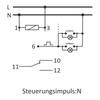 Przekaźnik impulsowy 16A z wyłącznikiem czasowym F&F BIS-413 230V