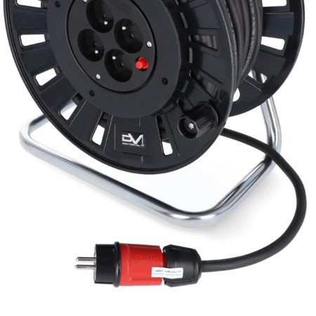 Przedłużacz bębnowy 4x230V/16A 25m 3x2,5mm2 DV-9994-F-B230