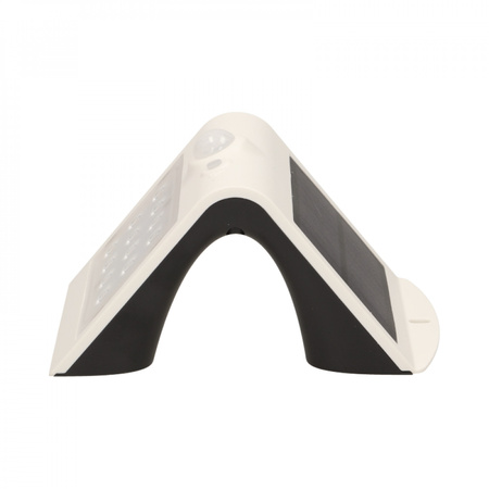 SILOE LED 1.5W. lampa solarna z czujnikiem ruchu 120st. 190lm. IP65. 4000K. 1200mAh. podwójne źródło światła. biała OR-SL-6083WLR4