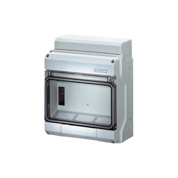 Rozdzielnica modułowa hermetyczna 1x9 natynkowa 1000V IP65 Hensel Zacisk Pe/N KV PC 8109