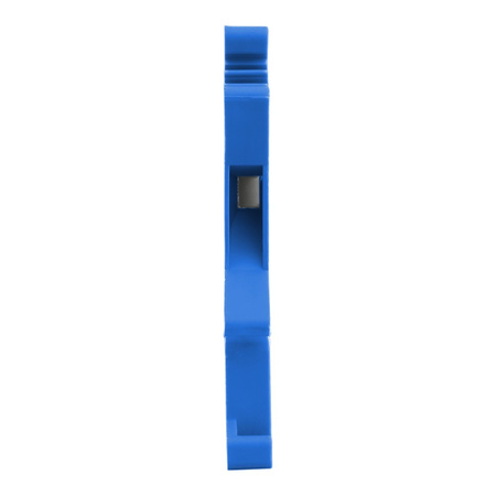 Złączka szynowa przelotowa niebieska śrubowa 1,5mm2 1P VDE UL PC1.5-01P-12-00A(H)