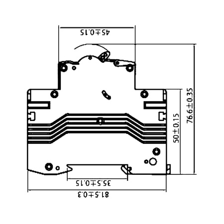 Wyłącznik nadprądowy MCB 10kA 1P 10A VDE Typ B Doktorvolt DV-3158