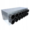 Skrzynka rozdzielcza rozdzielacz rurowy wentylacyjny fi 160 14x75 mm E-KRT-14x75/160-OC