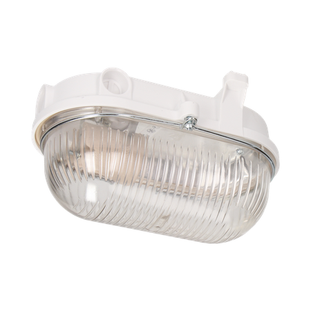 OVAL 100 7063T/OB. oprawa oświetleniowa. 75W. E27. IP44. IK10. klosz poliwęglan przeźroczysty A1220-P