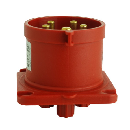 Wtyczka tablicowe prosta CEE 5P 16A 400V IP44 70x70 3105-319-1670