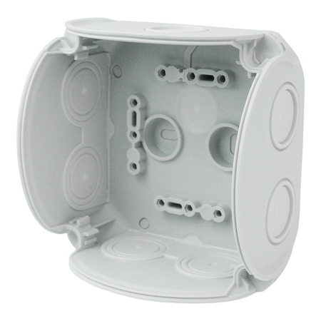 Hensel Puszka odgałęźna 104x104x70 z zaciskami 5x2 5mm2 Ip66 Szara DK0402 GZ 6200 DK 0402 GZ