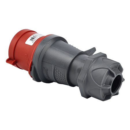 Wtyczka przenośna CEE 4P 32A VDE IP44 400V TP-Electric 3126-301-1601