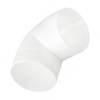 AirRoxy Kolano łącznikowe wentylacyjne okrągłe Ø100mm 90° 02-459