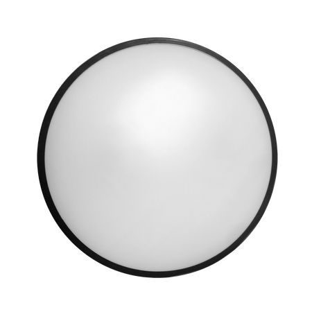 Plafon DUARA 2xE27 max 120W IP20 czarny CL/2xE27-7/B