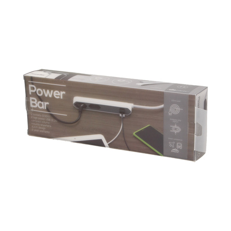 Przedłużacz PowerBar USB z przewodem 1.5m 9102/PB2SEU