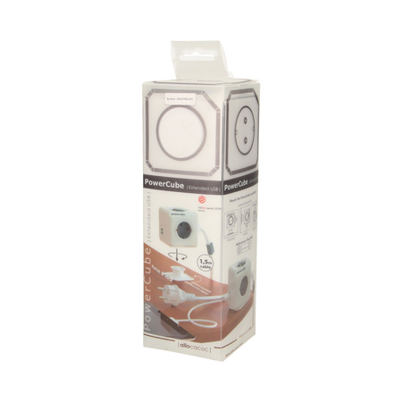 Przedłużacz PowerCube Extended USB z przewodem 1.5m 2402/FREUPC