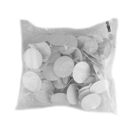 F-tronic Pokrywa sprężynowa zaślepka do puszek instalacyjnych dekiel 60 mm wtykowa 1 sztuk biała 7390016