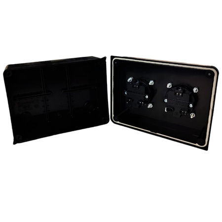 Puszka hermetyczna z gniazdami 230V Schuko IP54 Marlanvil 6.82105