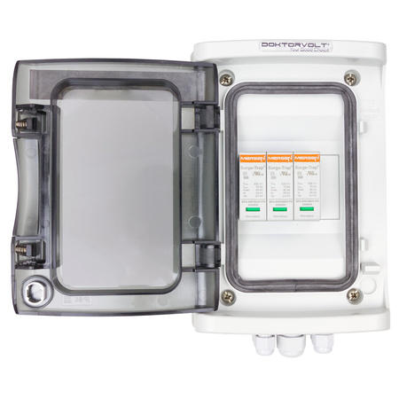 Rozdzielnica PV Fotowoltaiczna Solarna DC 1000V T2 Mersen Doktorvolt DV-4340-FOT