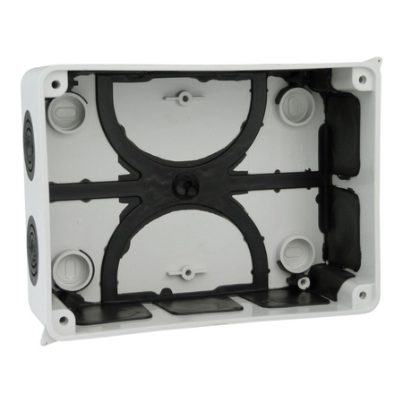 Puszka natynkowa z dławikami wym/wew 150x110x70 mm 10membran IP66 M-L 008.PG.K