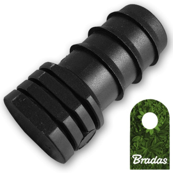 Zaślepka z wtykiem na wąż 25mm Bradas DSWA09-25L