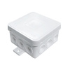 Puszka natynkowa 12-wlotowa wym/zew 75x75x41 mm IP54 biała ViPlast 035-01
