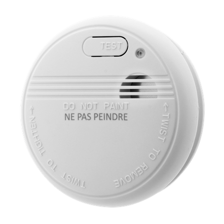 Bateryjny czujnik dymu. 9V DC 205001