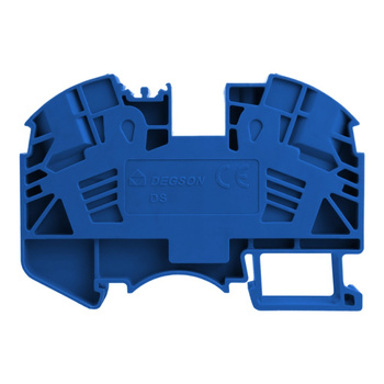 Złączka szynowa przelotowa zaciskowa niebieska 16mm2 1P DS16-01P-12-00A(H)