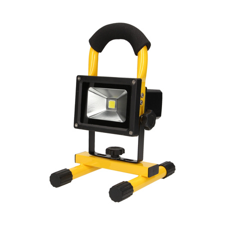 ROBOTIX LED COB 10W naświetlacz roboczy. przenośny z akumulatorem. 600lm. IP44. 6000K. 2200mAh. OR-NR-372L6