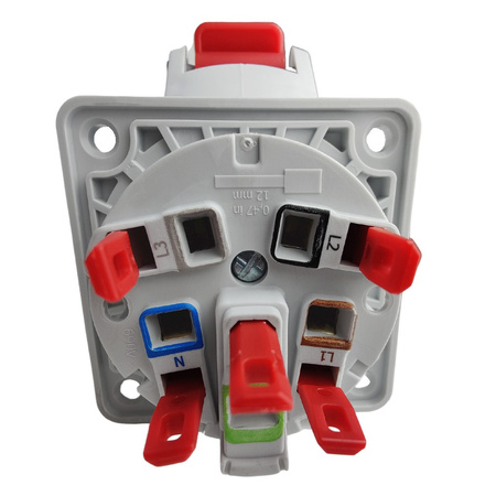 Bals Gniazdo tablicowe proste CEE 32A 5P 400V QUICK-CONNECT 1320021 IP54 OEM-1320021