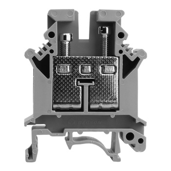 Złączka szynowa przelotowa szara śrubowa 16mm2 1P VDE UL PC16-01P-11-00A(H)